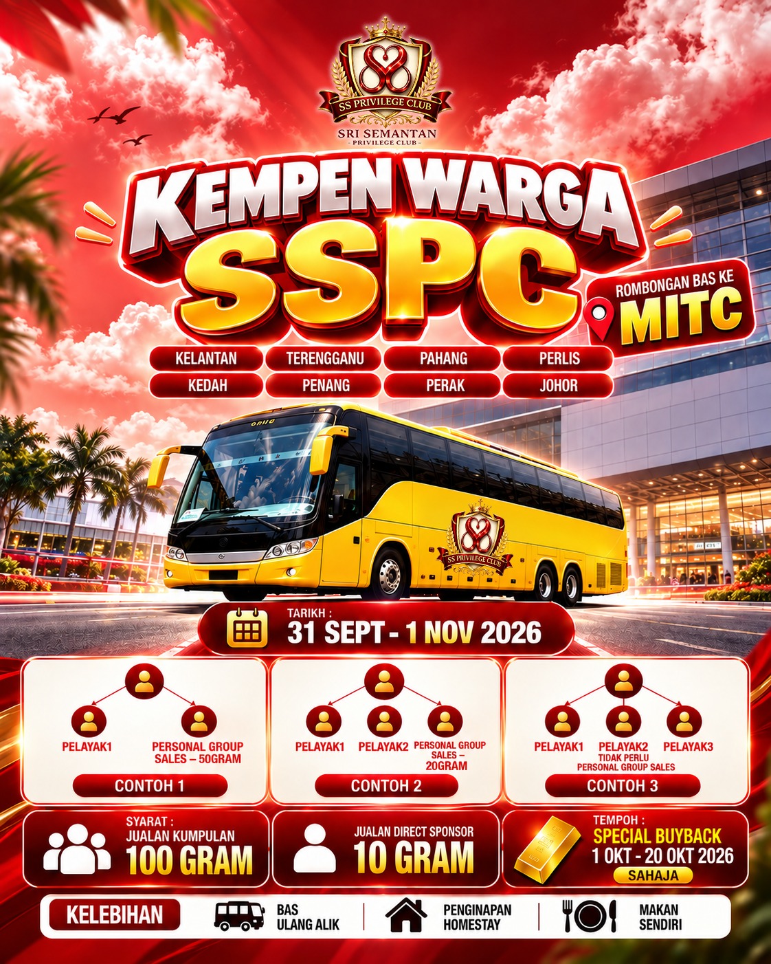 Bas Percuma Dari Seluruh Negeri